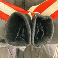 HOT LEATHERS ホットレザー USAワッペン 星条旗 シングル ライダースジャケット ブラック sizeL 瑞穂店