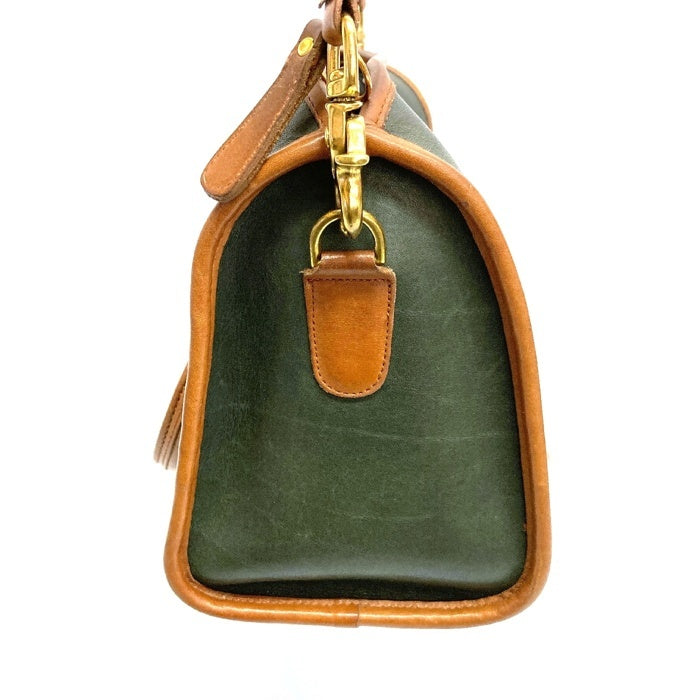 OLD COACH オールドコーチ USA製 ミニボストンバッグ 2WAY ダークグリーン 瑞穂店