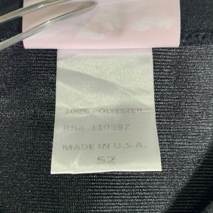 Mitchell & Ness ミッチェルアンドネス NFL Washington Redskins ワシントン レッドスキンズ 半袖 フッドボール シャツ ジャージ ブラック レッド イエロー ホワイト USA製 Size 52 福生店