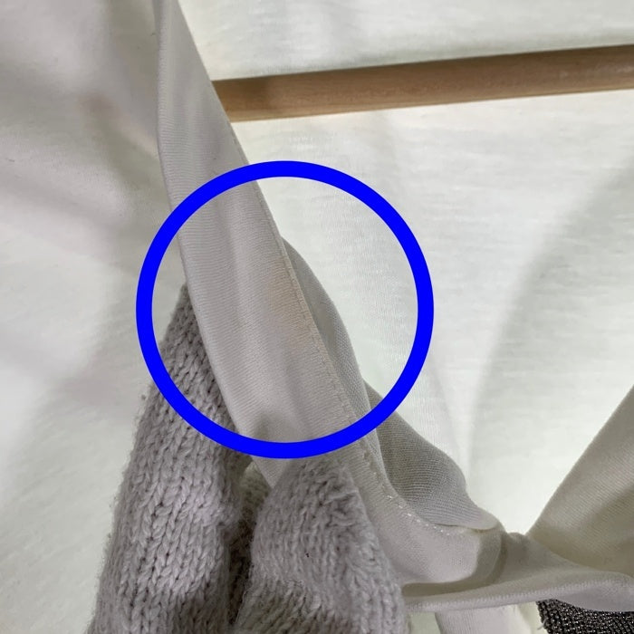 BRUNELLO CUCINELLI ブルネロクチネリ Vネック 半袖カットソー コットン ホワイト Size L 福生店