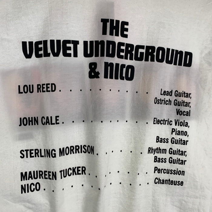 SUPREME シュプリーム 19AW The Velvet Underground & Nico Tee ヴェルヴェットアンダーグラウンド & ニコ Tシャツ ホワイト Size M 福生店