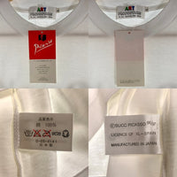 ART PRODUCTIONS PICASSO ピカソ ゲルニカ 半袖 Tシャツ ホワイト Size L 福生店