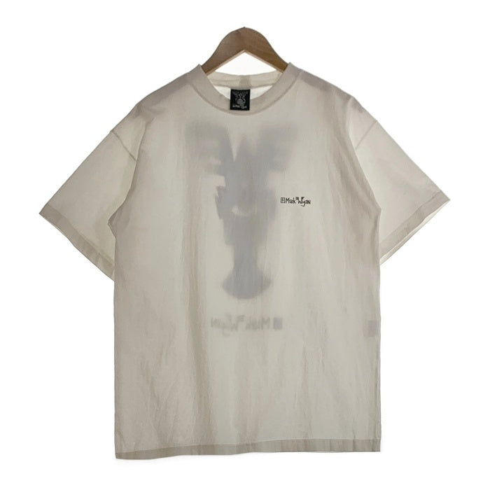 Mark Wigan マーク ウィガン コットン 両面プリント 半袖 Tシャツ ホワイト Size One Size 福生店