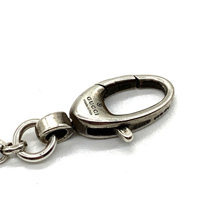 Gucci グッチ GGマーモント アラベスク シルバー キートップ チェーンネックレス AG925 Size 52cm 福生店
