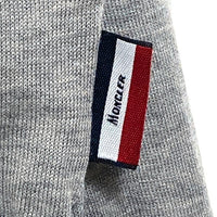 MONCLER モンクレール 17AW MAGLIONE TRICOT GIROCOLLO ROUND NECK JUMPER グレー sizeM※品質タグ欠損 瑞穂店