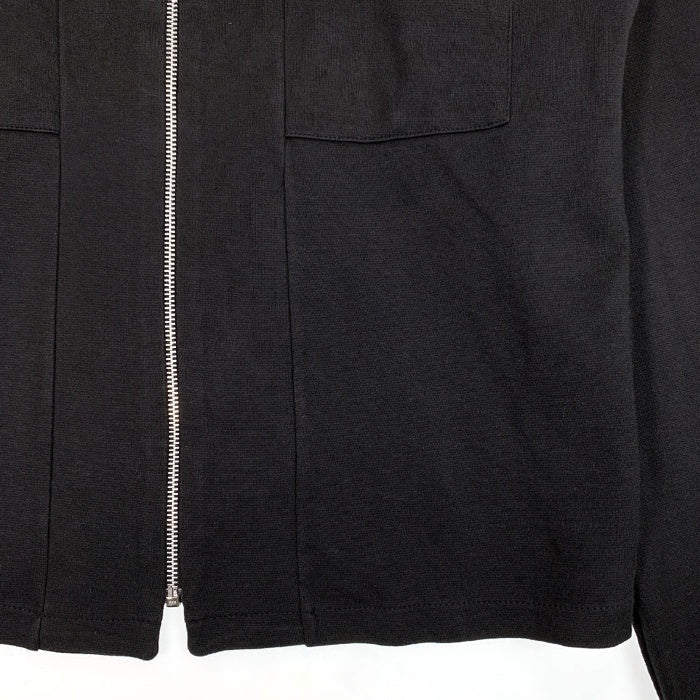 agnes.b homme. アニエスベーオム ハイネック ジップアップカットソー コットン ブラック フランス製 Size 3 福生店