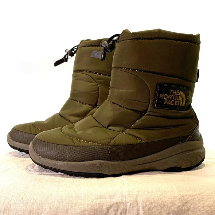THE NORTH FACE ノースフェイス NUPTSE BOOTIE WP V MIL ヌプシブーティ ウォータープルーフ ブーツ オリーブ NF51681 Size US8 (26.0cm) 福生店
