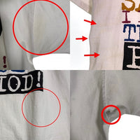 90`s クリスチャン グラフィック 半袖 Tシャツ ホワイト USA製 Size XL 福生店