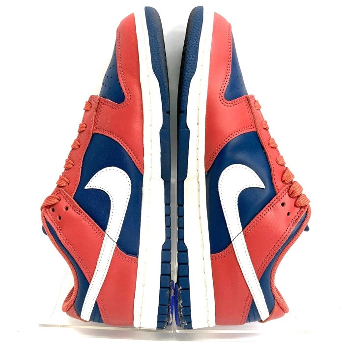 NIKE ナイキ WMNS DUNK LOW ウィメンズ ダンクローキャニオンラスト スニーカー ネイビーレッド DD1503-602 Size 26.5cm 瑞穂店