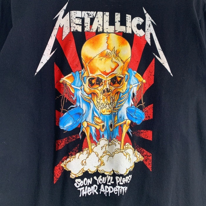 METALLICA メタリカ プリントTシャツ ブラック against Size XL 福生店