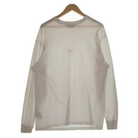 MSGM エムエスジーエム フロントロゴプリント ロングスリーブTシャツ ホワイト 2940MM160 Size M 福生店
