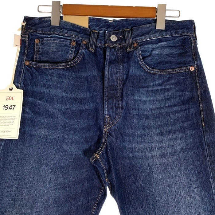 LEVIS VINTAGE CLOTHING リーバイスヴィンテージクロージング LVC 1947復刻 501XX テーパードデニムパンツ ジーンズ インディゴ USED加工 47501-0176 Size 32×32 福生店