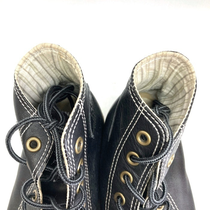 CONVERSE コンバース オールスター レザー スニーカー ブラック size25.5cm 瑞穂店