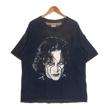 90's STING スティング フェイスプリント Tシャツ ブラック GILDAN Size XL 福生店