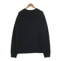BLACK COMME des GARCONS ブラックコムデギャルソン 18AW NIKE ナイキ プリント クルーネックスウェットトレーナー ブラック Size L 福生店