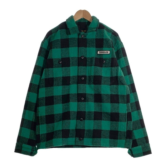 TENDERLOIN テンダーロイン 羊毛 ウール BUFFALO JACKET バッファロー チェック ジャケット グリーン T-20RG Size L 福生店