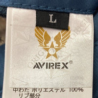 AVIREX アヴィレックス 783-3252045 23AW ニューヨーク空軍州兵モデル MA-1 リバーシブル フライトジャケット REFLECT STENCIL ブルー sizeL 瑞穂店
