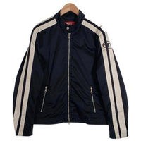 DIESEL ディーゼル J-BECK バイカージャケット ブラック ホワイト A10486 Size 48 福生店