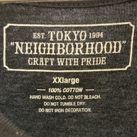 NEIGHBORHOOD ネイバーフッド 18AW RACISTS-2 Tシャツ ブラック sizeXXL 瑞穂店