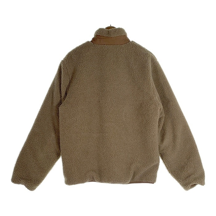 TAION タイオン リバーシブル ジップアップ ボア ジャケット ベージュ Size M 福生店