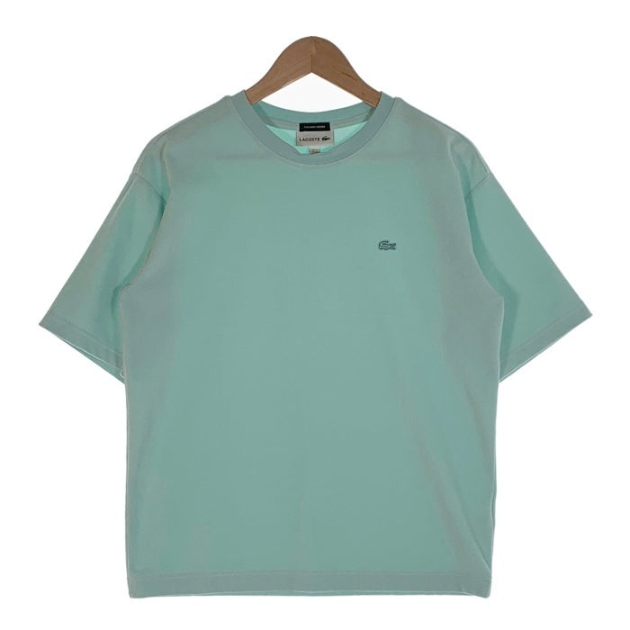 LACOSTE ラコステ B&Y ユナイテッドアローズ パイル地 ショートスリーブTシャツ エメラルドグリーン Size FR 2 福生店