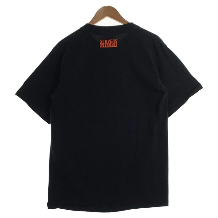 90's SLAYERS GREAT スレイヤーズグレート 半袖 Tシャツ シングルステッチ United Sports ブラック USA製 Size L (42-44) 福生店