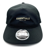 NEW ERA ニューエラ ESSENTIALS エッセンシャルズ 9FIFTY アジャスタブルキャップ ブラック 福生店