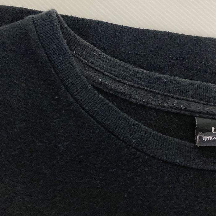 STUSSY ステューシー ワールドツアー 両面プリント Tシャツ ブラック sizeL 瑞穂店