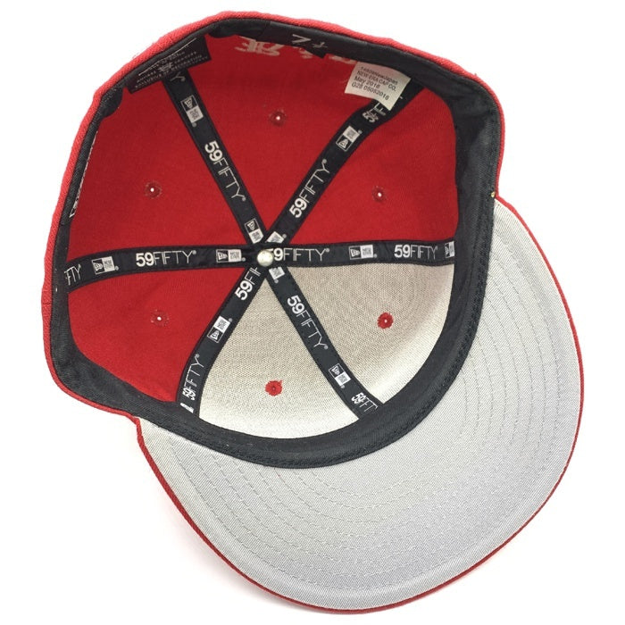 SUPREME シュプリーム 16AW R.I.P New Era Box Logo ニューエラ ボックスロゴ キャップ 59FIFTY レッド Size 7 1/2 (59.6cm) 福生店