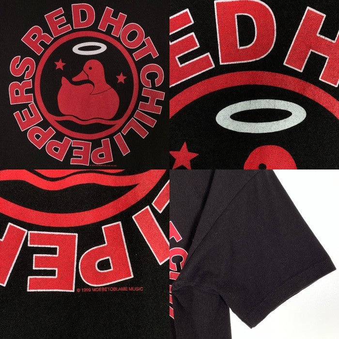 90's Red Hot Chili Peppers レッドホットチリペッパーズ CALIFORNICATION カリフォルニケーション  プリントTシャツ ブラック 1999コピーライト Giant Size L 福生店