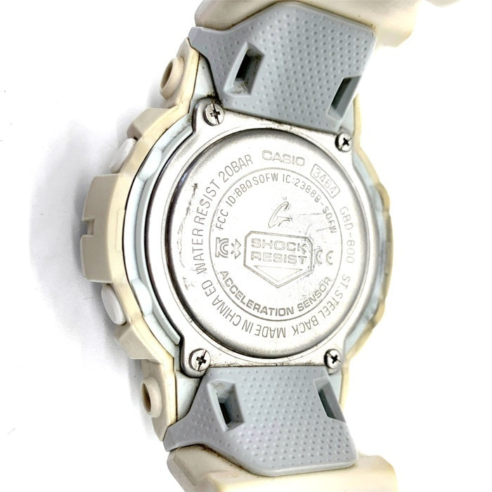CASIO カシオ G-SHOCK デジタル クォーツ腕時計 ホワイト GBD-800 福生店