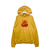 X-LARGE エクストララージ ローズプリント プルオーバースウェットパーカー イエロー 01183226 Size L 瑞穂店