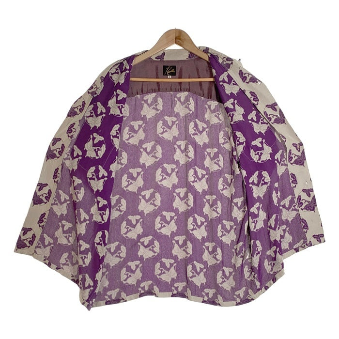 Needles ニードルズ S/S Classic Shirt-R/AC Diamond Jq. ショートスリーブ クラシックシャツ ジャカード パープル MR151 Size L 福生店