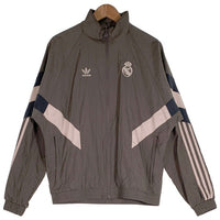 adidas アディダス REAL MADRID LIFESTYLE OG TRACK TOP レアル・マドリード オリジナルス トラックトップ トラック ジャケット グレー Size S 福生店