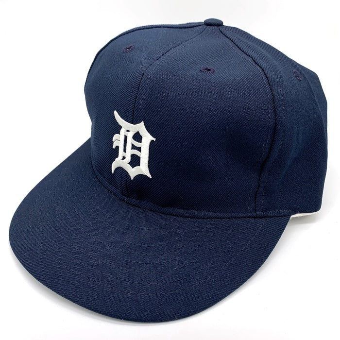 90's~ MLB デトロイト・タイガース スナップバックベースボールキャップ ネイビー USA製 ANNCO 福生店