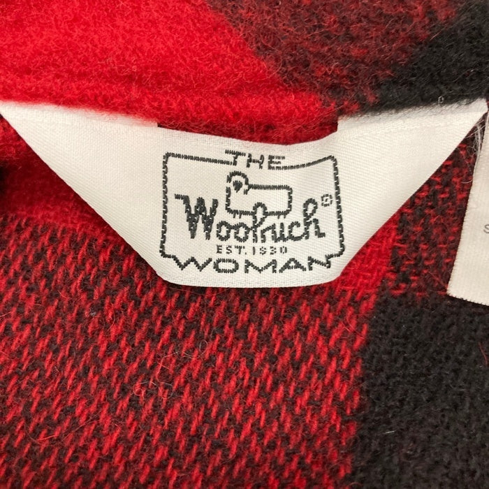 Woolrich ウールリッチ 730 ウール オンブレチェック ベスト レッド sizeM 瑞穂店