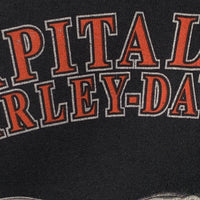 HARLEY-DAVIDSON ハーレーダビッドソン バー&シールド イーグル プリント Tシャツ ブラック Size XL 福生店