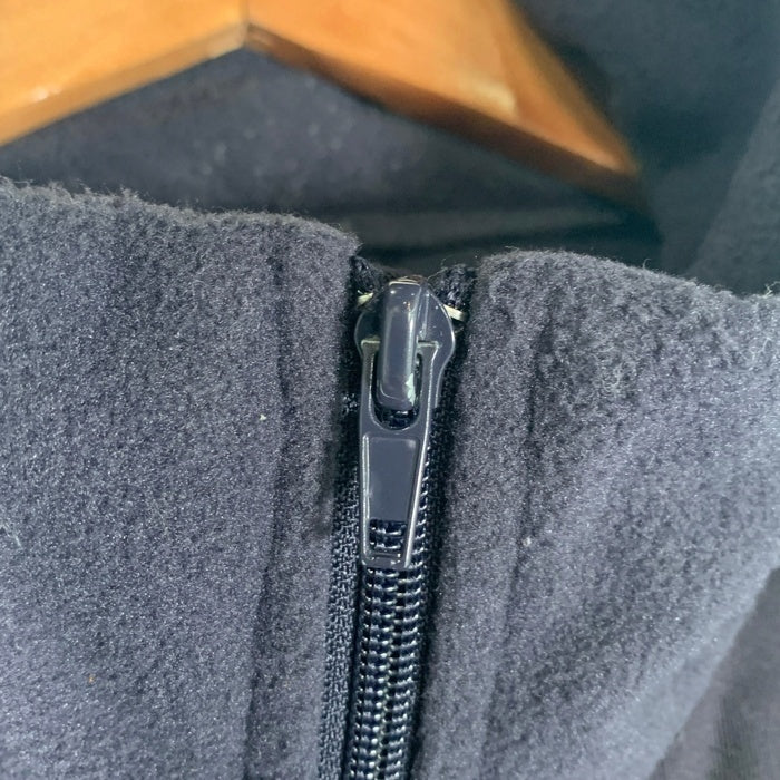 Royal Mail ロイヤルメール RMF1 LONG SLEEVE FLEECE 切替 ジップアップフリースジャケット ネイビー ブラック Size L 福生店