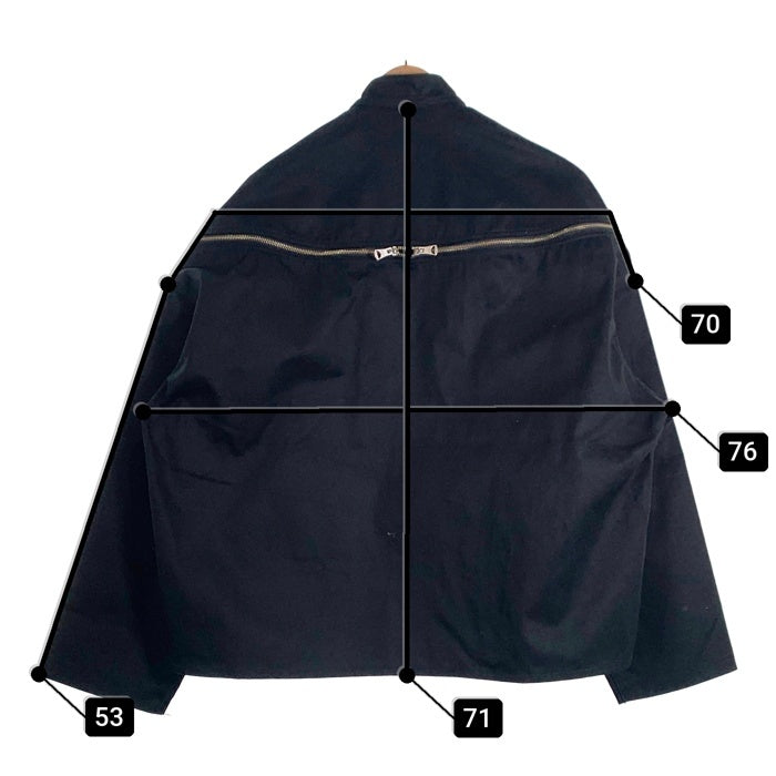 FACETASM ファセッタズム DICKIES ディッキーズ KUNG-FU JACKET カンフージャケット ブラック MIMI-JK-U06 Size 3 福生店
