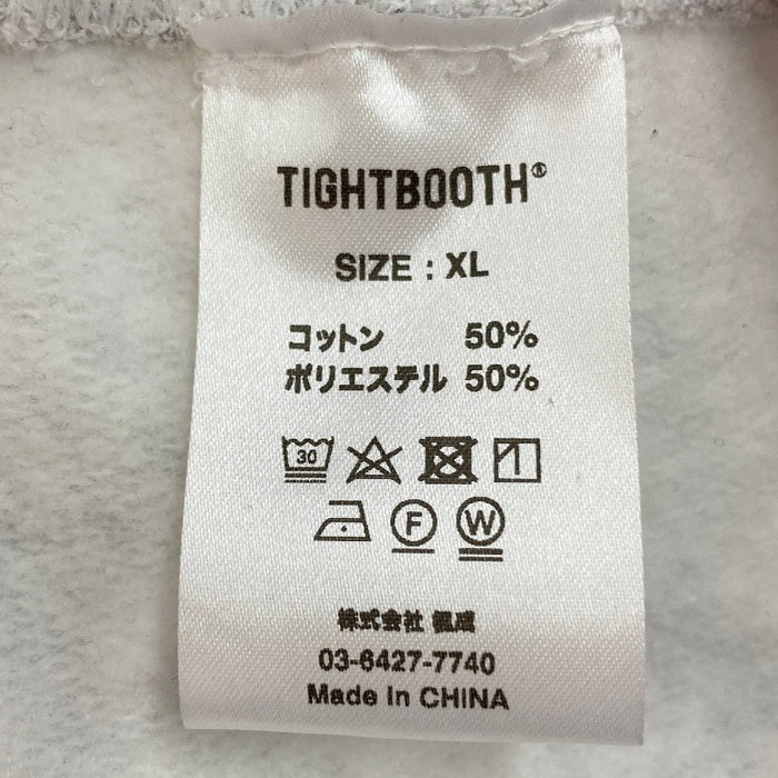 TIGHT BOOTH タイトブース アシッドロゴ スウェット グレー sizeXL 瑞穂店