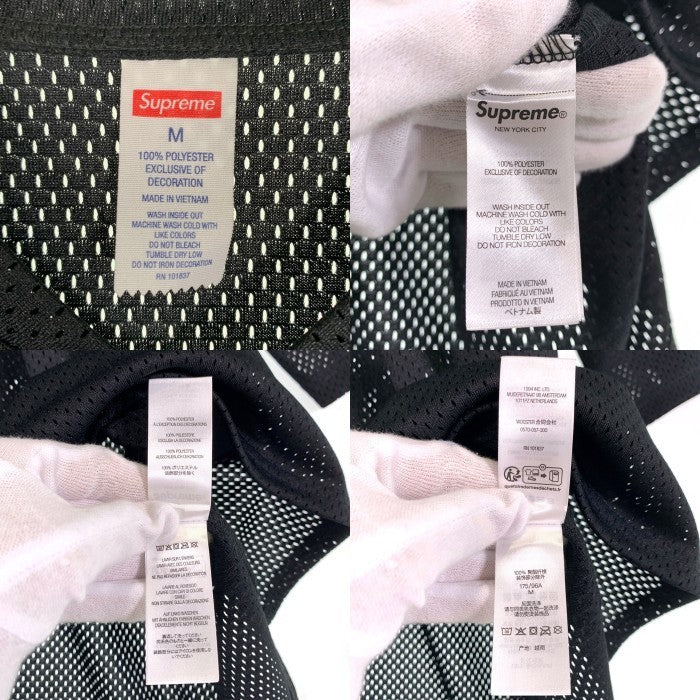 SUPREME シュプリーム Shop S Logo Baseball Henley ヘンリーネック ベースボールシャツ ブラック Size M 福生店