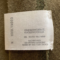 N.HOOLYWOOD エヌハリウッド コットン ナイロン ロングスリーブTシャツ オリーブ 192-CS13-032 Size 42 福生店