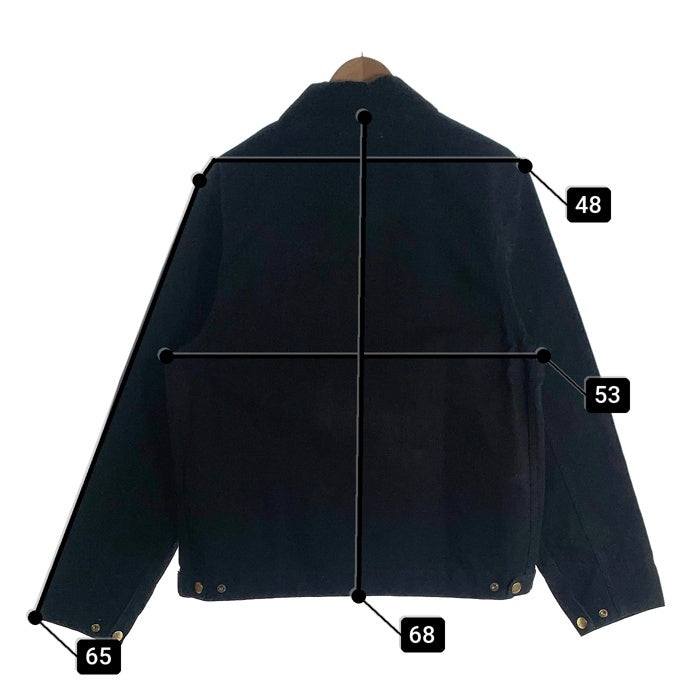Carhartt WIP カーハートワークインプログレス DETROIT JACKET デトロイトジャケット ダック地 裏地なし ブラック I034819.00E Size M 福生店