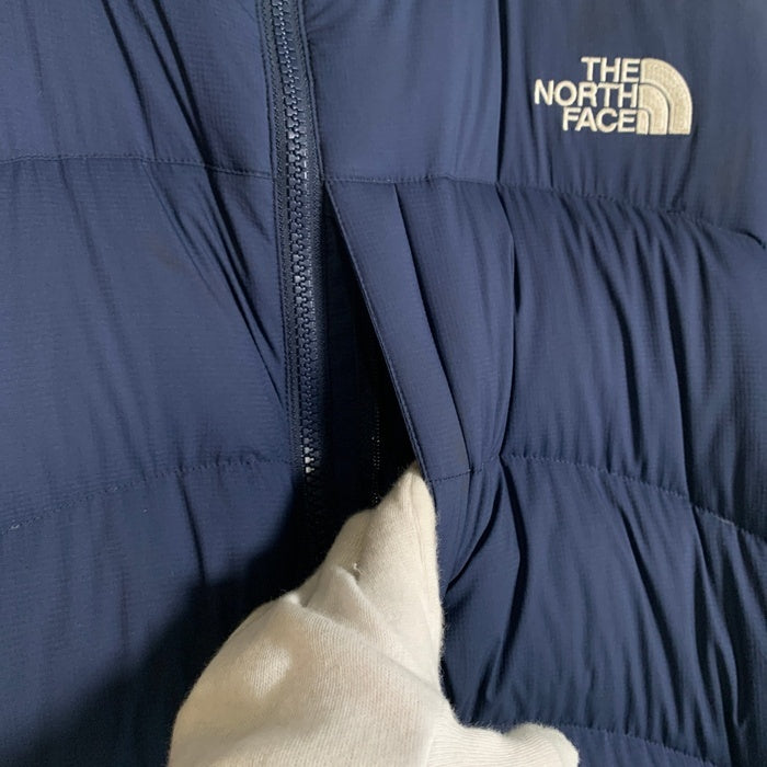 THE NORTH FACE ノースフェイス アコンカグアフーディ ダウンジャケット ネイビー ND91630Z Size M 福生店