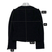 ANAYI アナイ ノーカラー ジャケット ブラック size36 瑞穂店