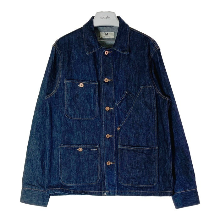 TELLASON STOCK テラソンストック CONE MILLS 14oz NON SELVEDGE DENIM COVERALL JACKET インディゴ sizeM 瑞穂店