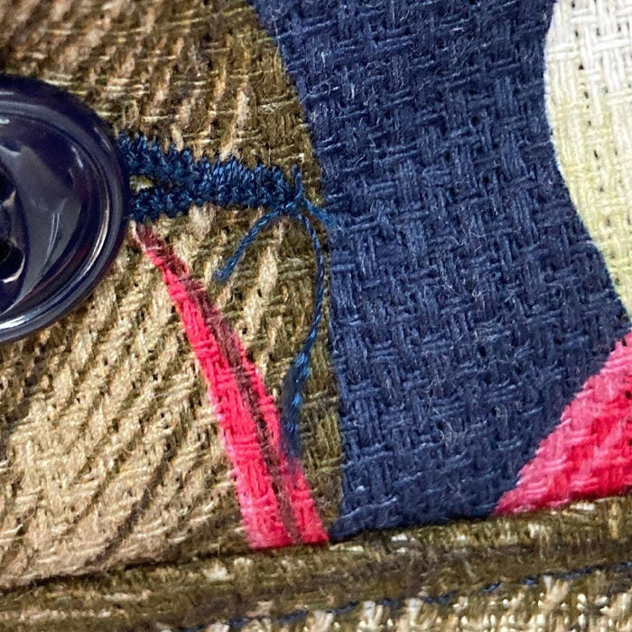 ENGINEERED GARMENTS エンジニアードガーメンツ ボタニカル柄 フード付き 胸ポケット プルオーバー ネイビー sizeM 瑞穂店