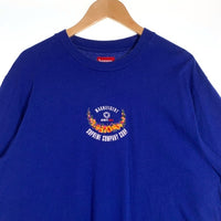 SUPREME シュプリーム 23SS Victory S/S Top ヴィクトリーショートスリーブトップ 刺繡 Tシャツ ダークロイヤル Size M 福生店