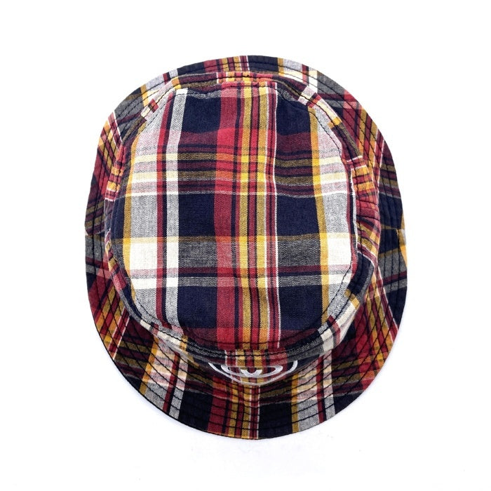 Stussy ステューシー マドラスチェック バケットハット ネイビー sizeL-XL 瑞穂店