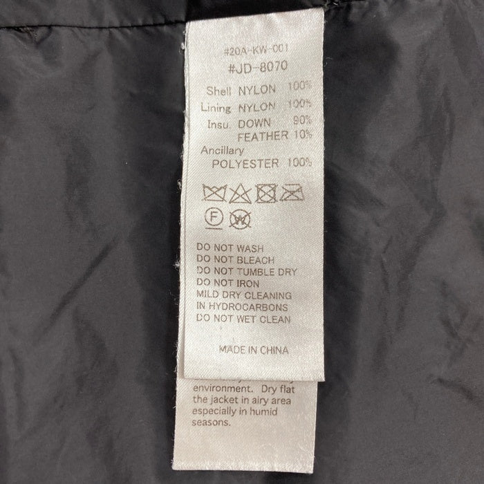 DANTON ダントン JD-8070 ダウンコート ブラック size36 瑞穂店